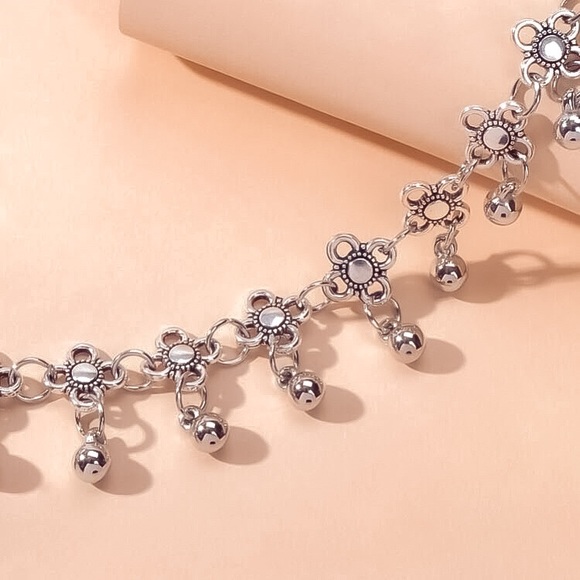 ⚜️[𝟯/$𝟭𝟴]⚜️NEW 2 Chunky Beaded Bohemian Anklets Set - Picture 6 of 13